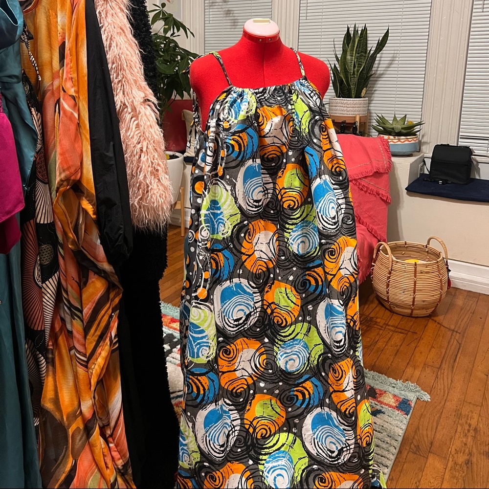 Ankara-2 Print Dress